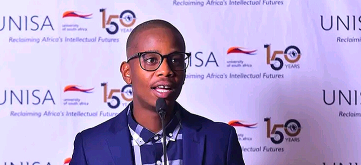 Young Unisan recognised by leading South African newspaper